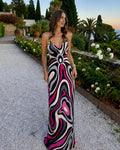 Silk Marmo Pink Dress