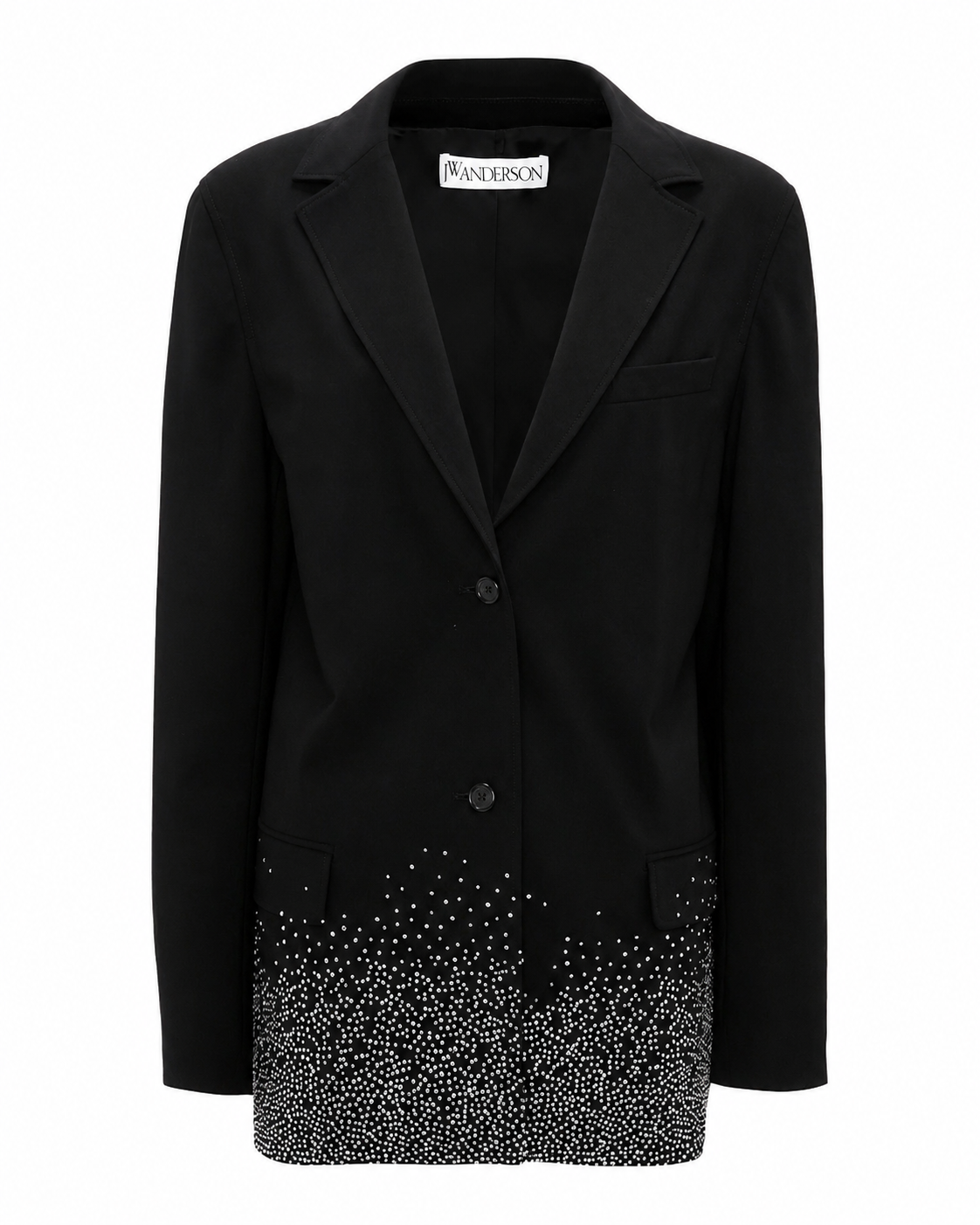 Crystal Dégradé Oversized Blazer