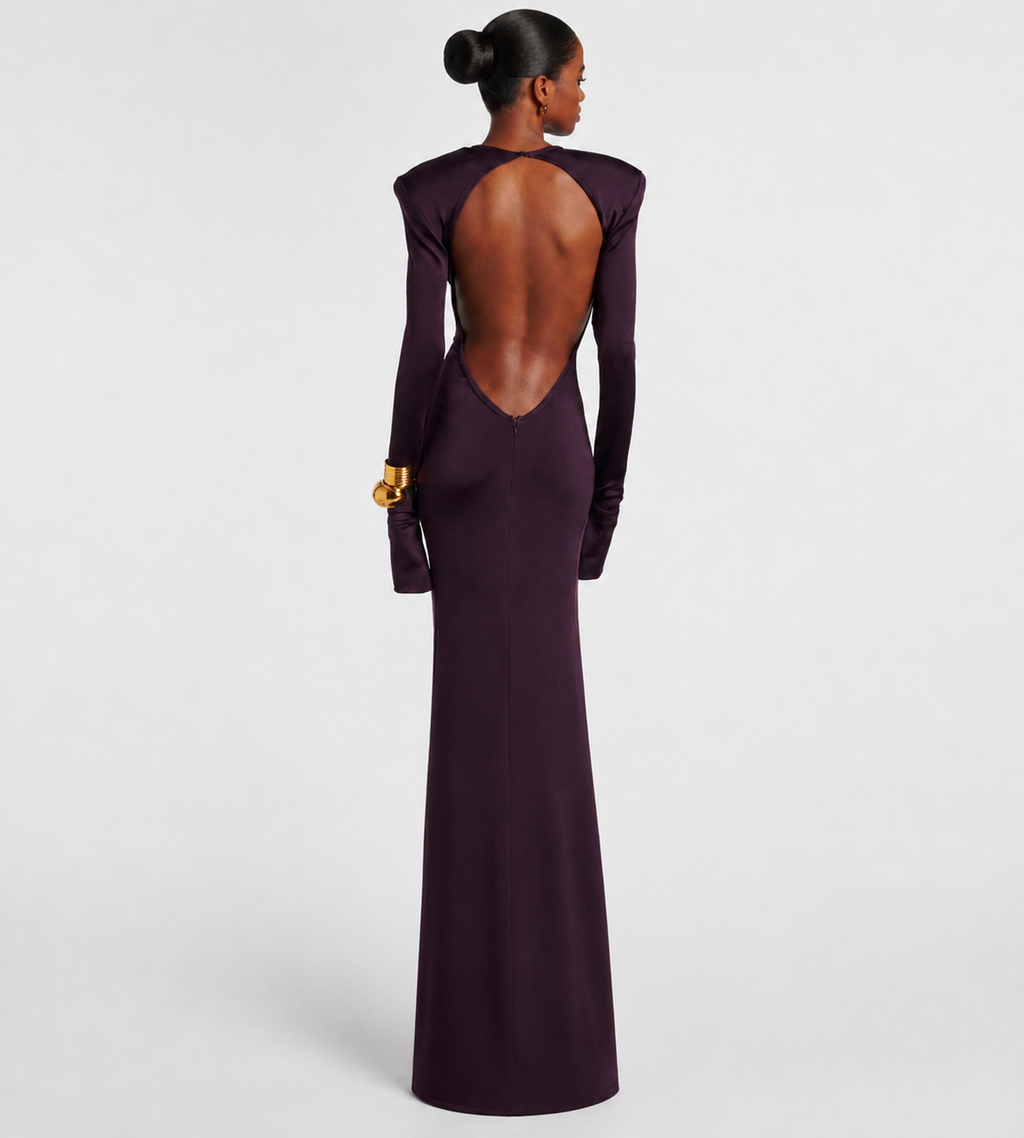 Purple Deep Dress