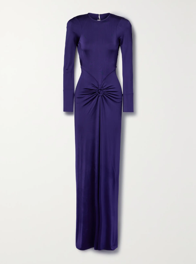 Gathered Waist Gown