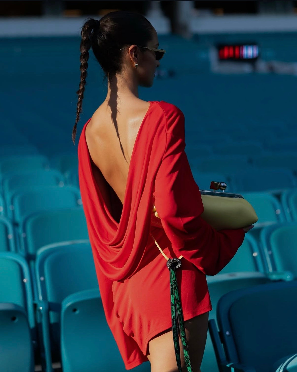 Drapped Mini Dress