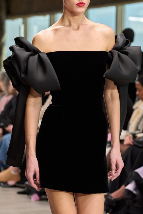 Bow Sleeve Dress