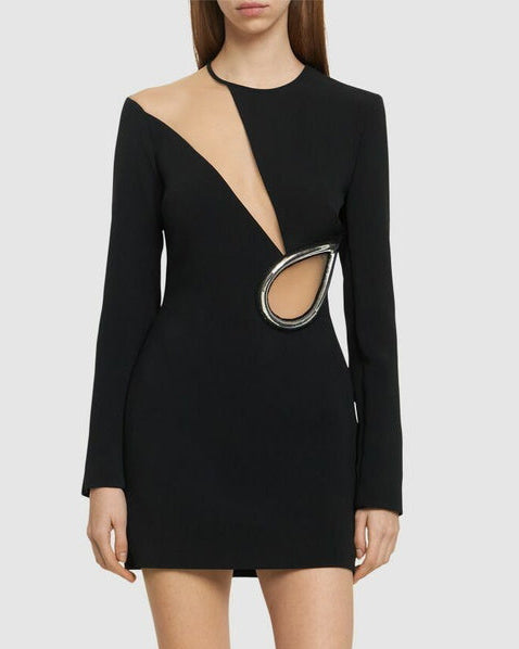Cut-Out Mini Dress