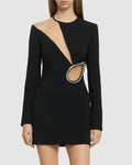 Cut-Out Mini Dress