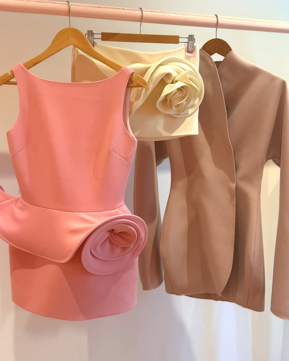 Rosette Mini Dress