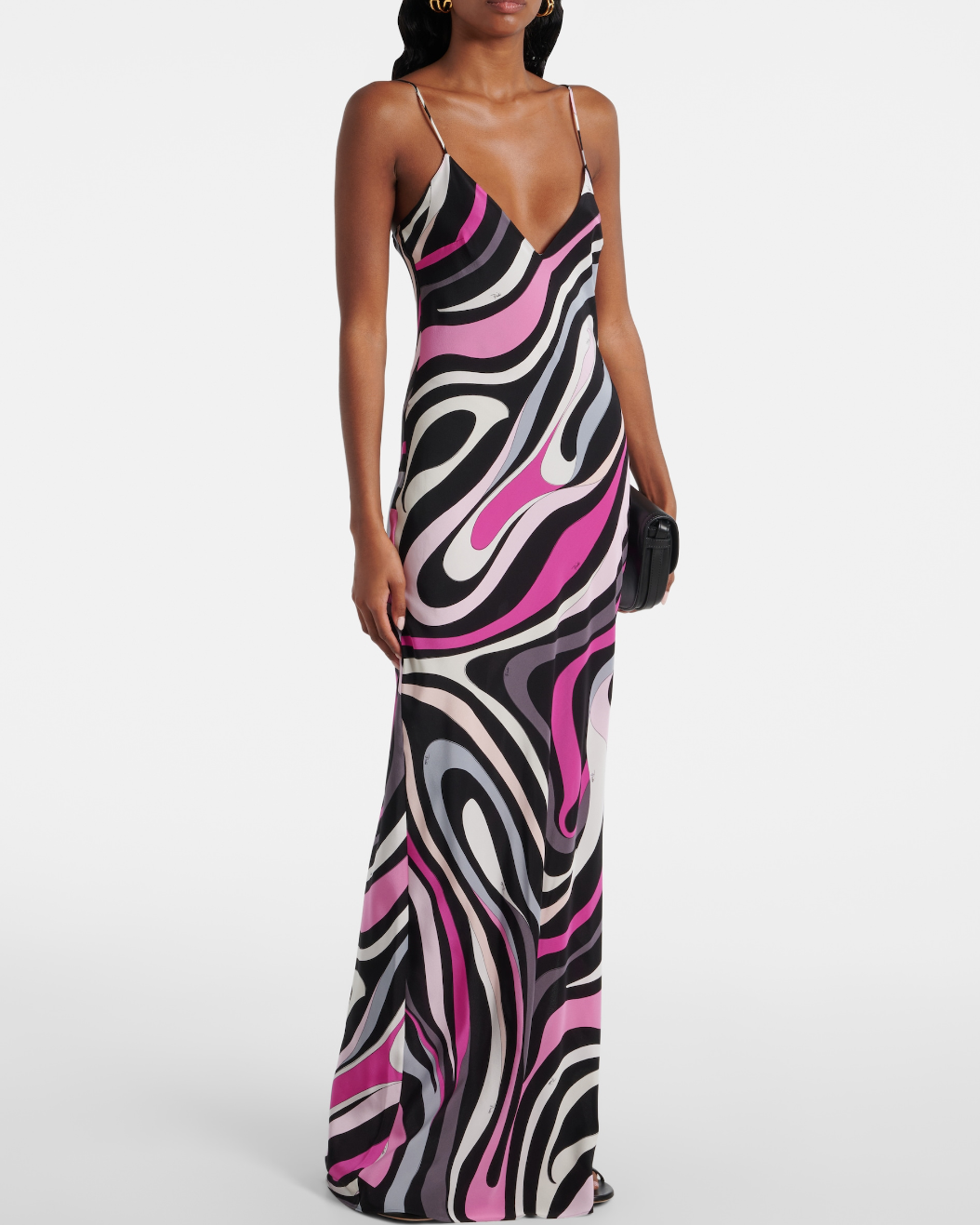 Silk Marmo Pink Dress