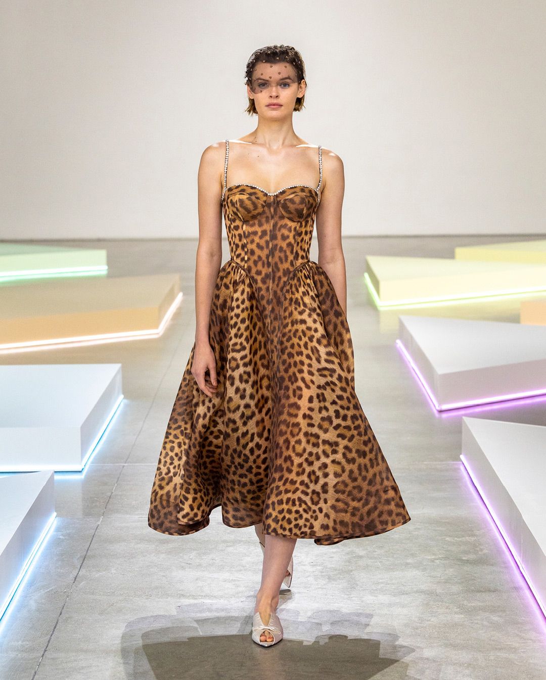 Leopard Corset Dress