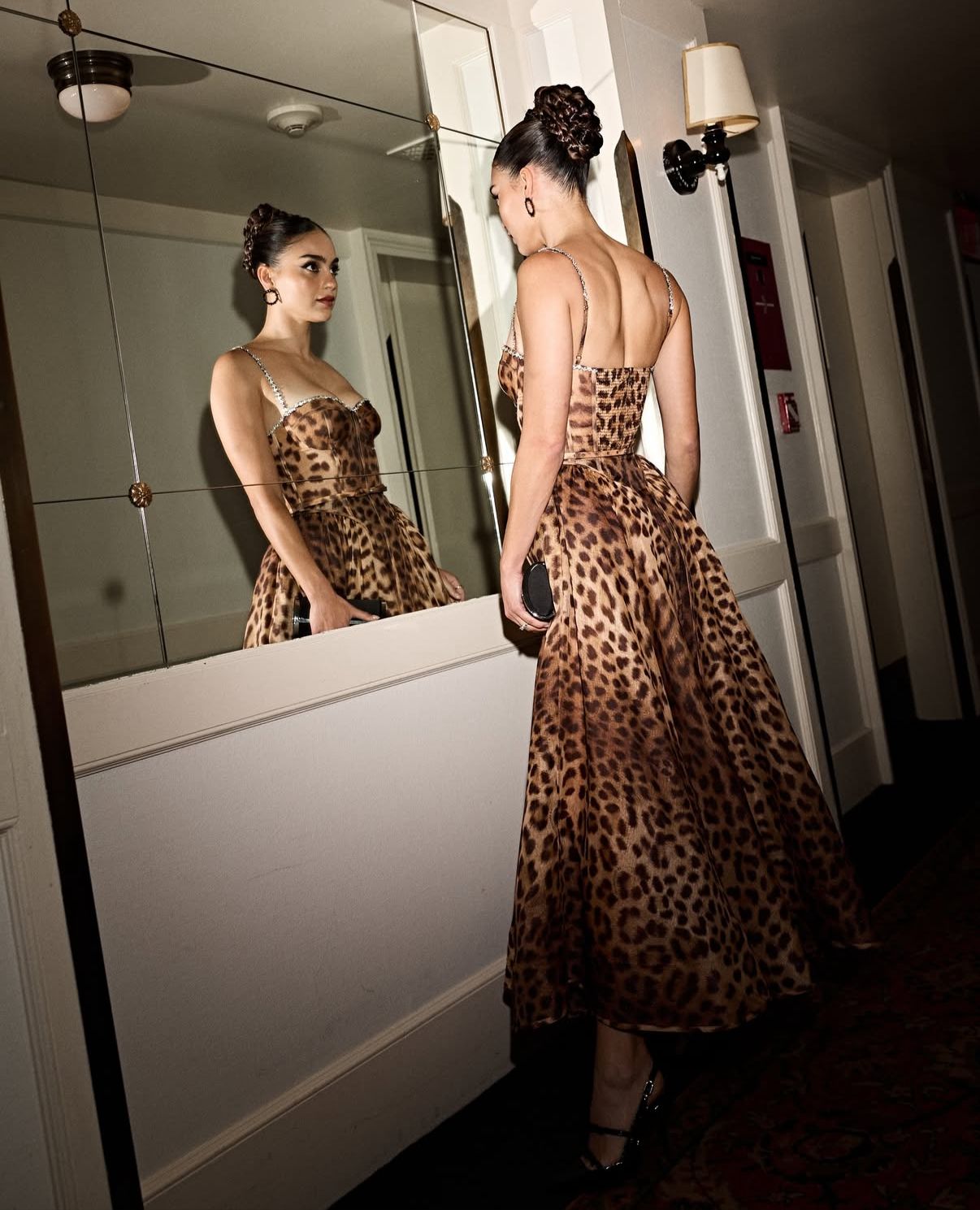 Leopard Corset Dress