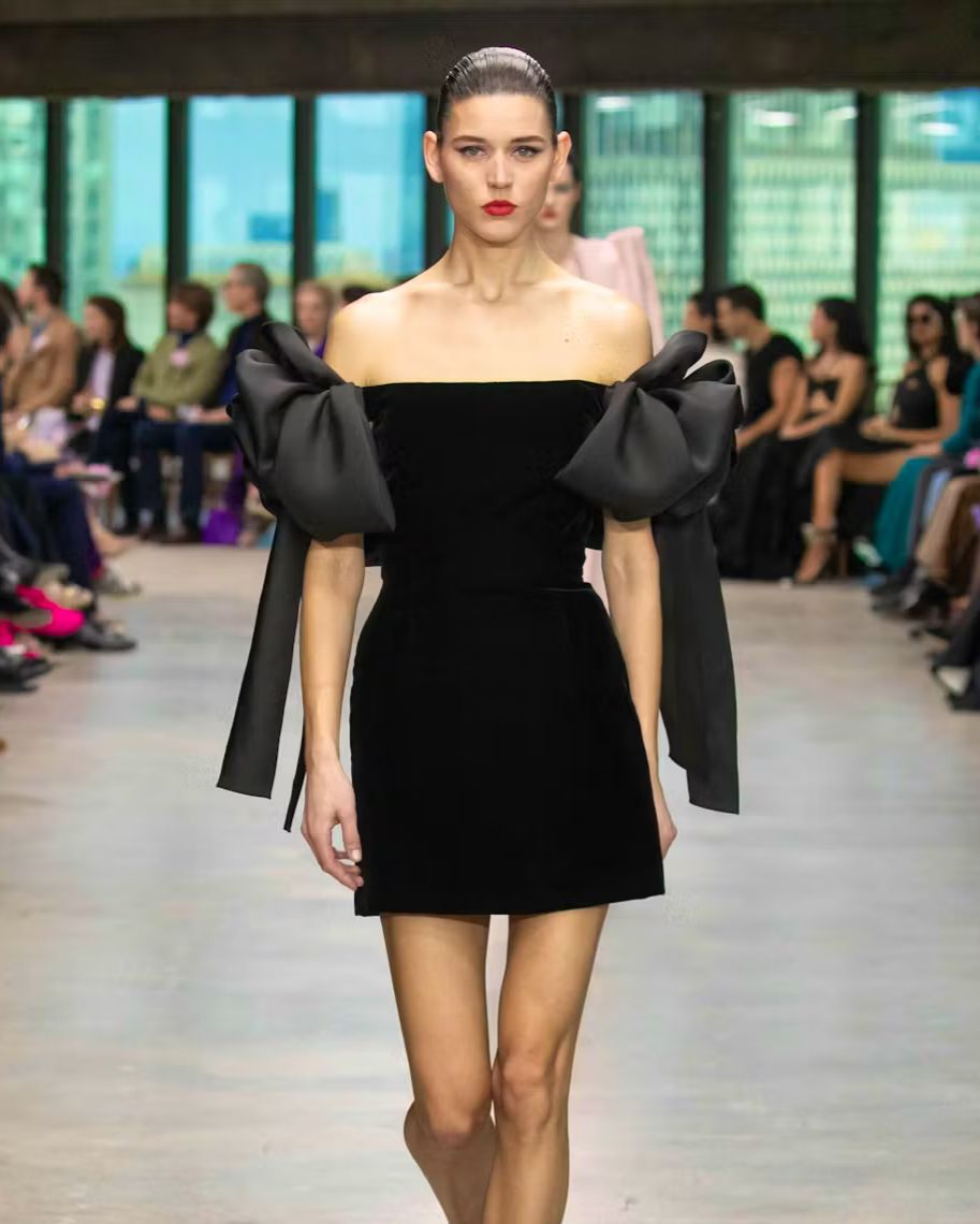 Bow Sleeve Dress