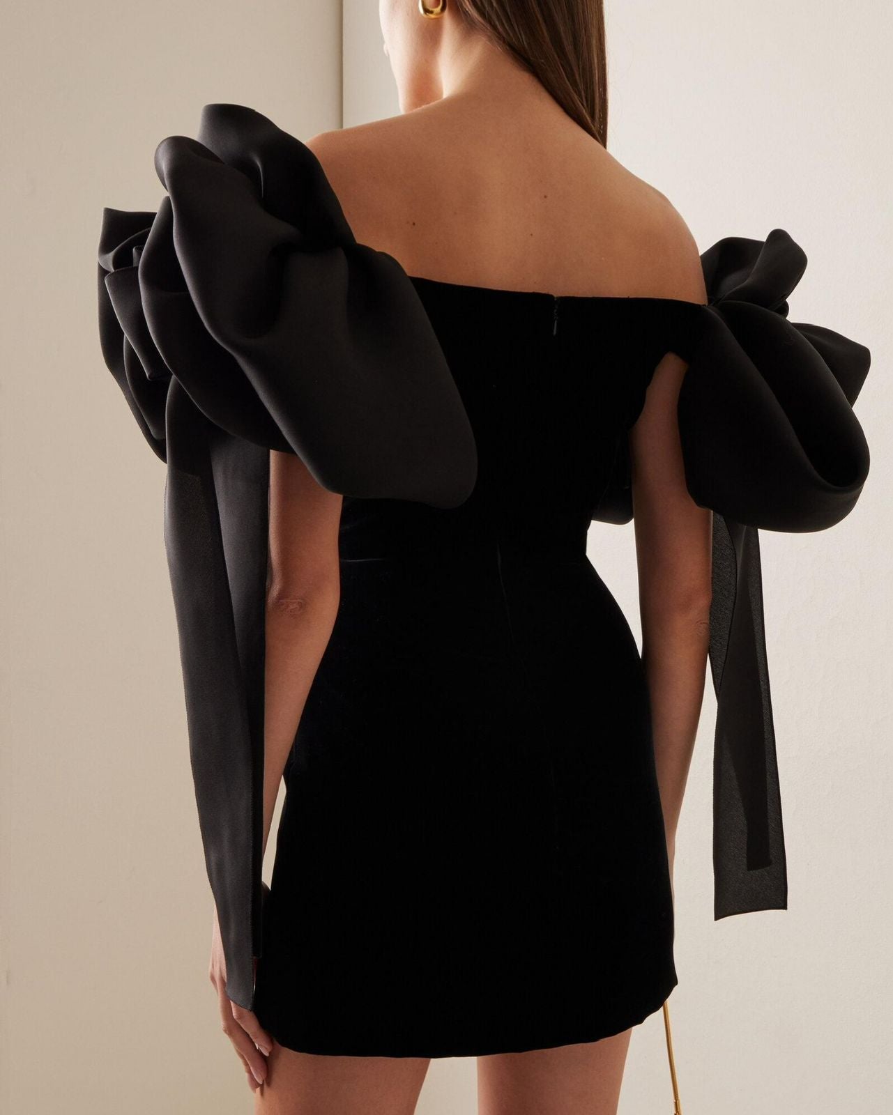 Bow Sleeve Dress