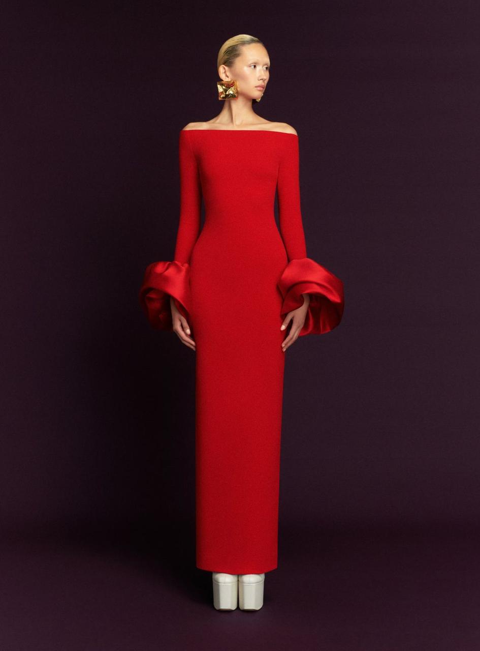 Talia Red Dress