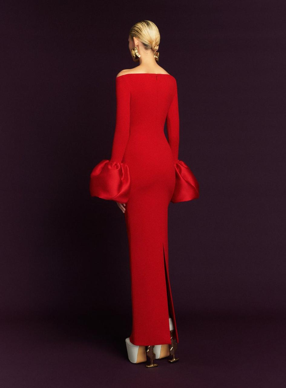 Talia Red Dress