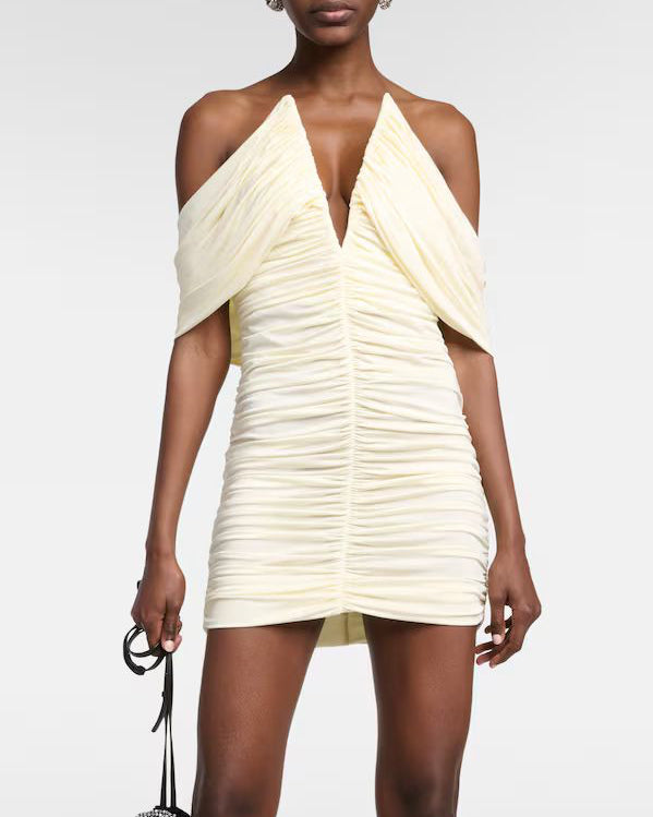 Ruched mini Dress