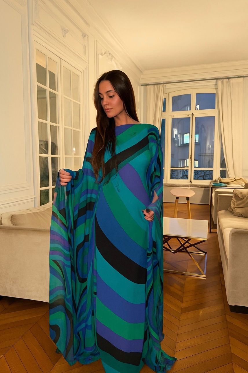 Iride Cape Dress