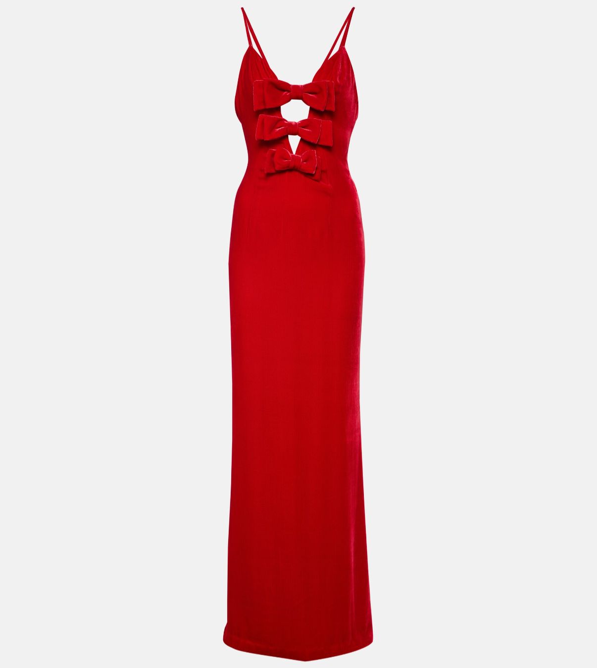 Red Velvet Dress