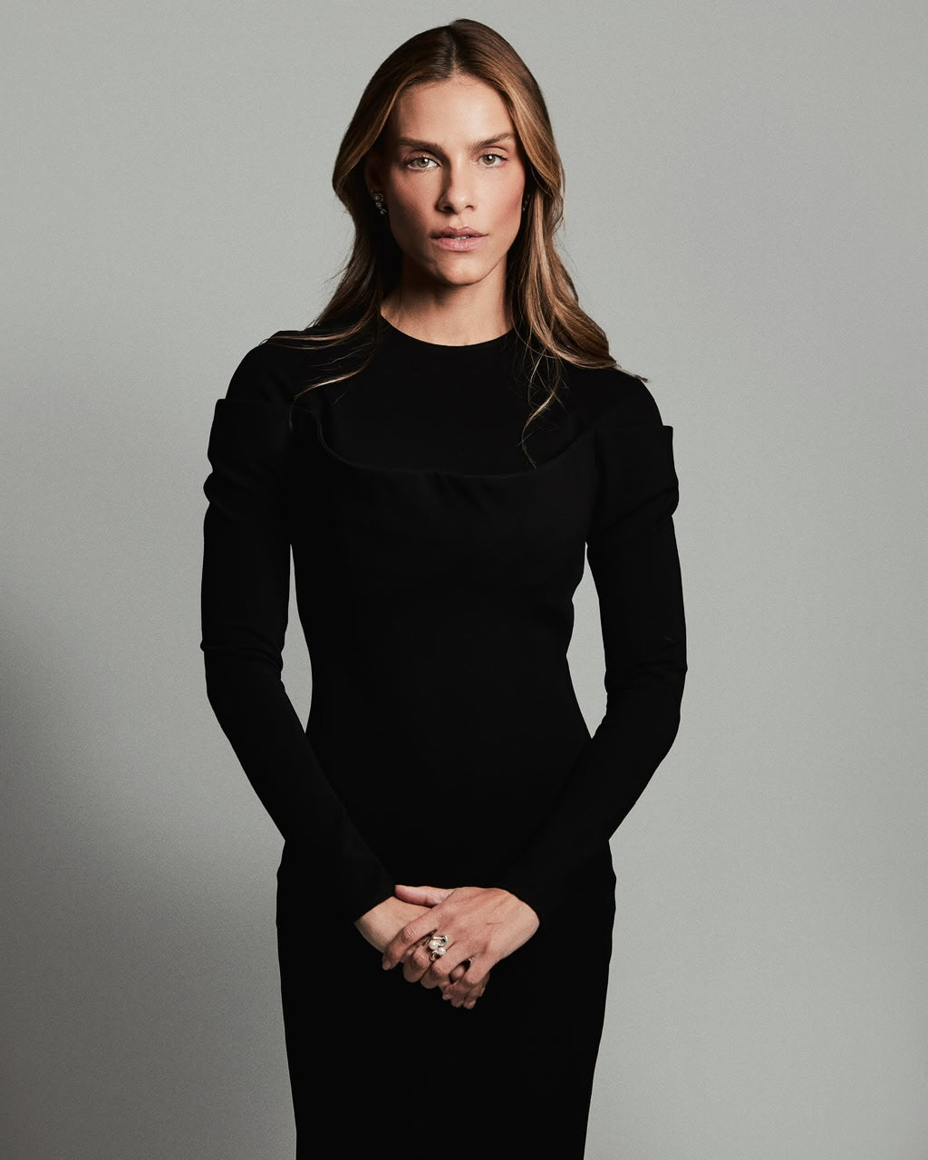 Draped Fold Dress