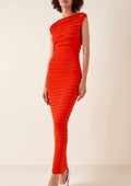 Horizontal Ribbed Knit Dress