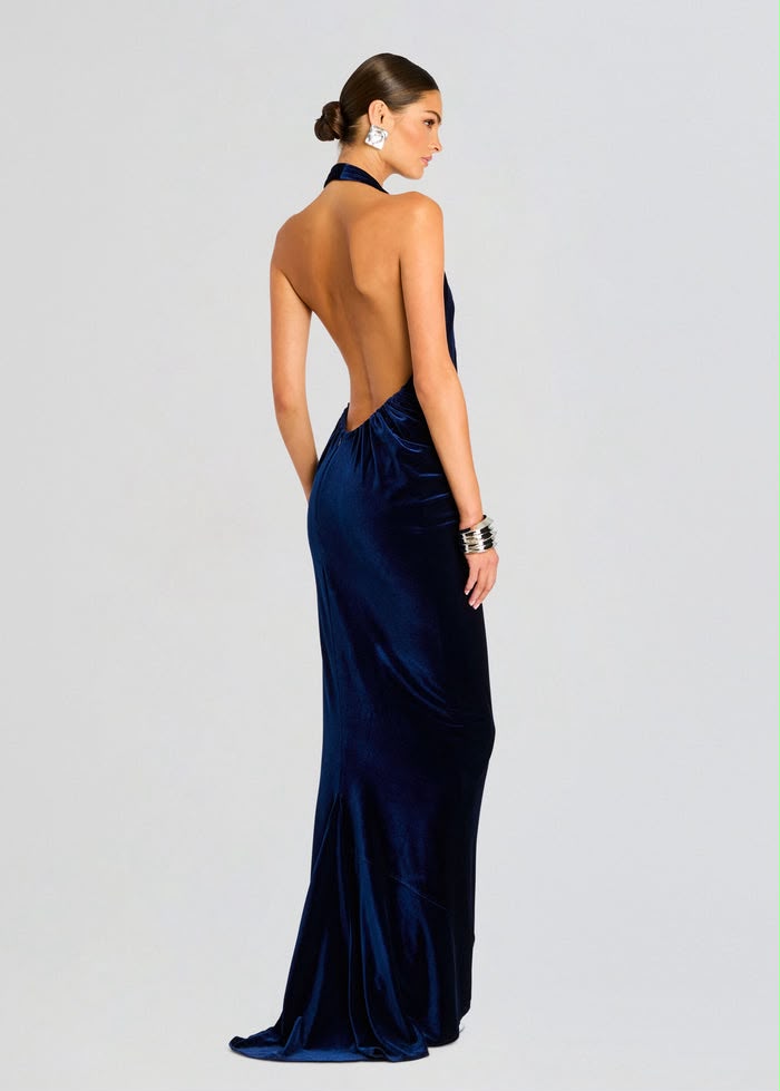 Midnight Velvet Dress