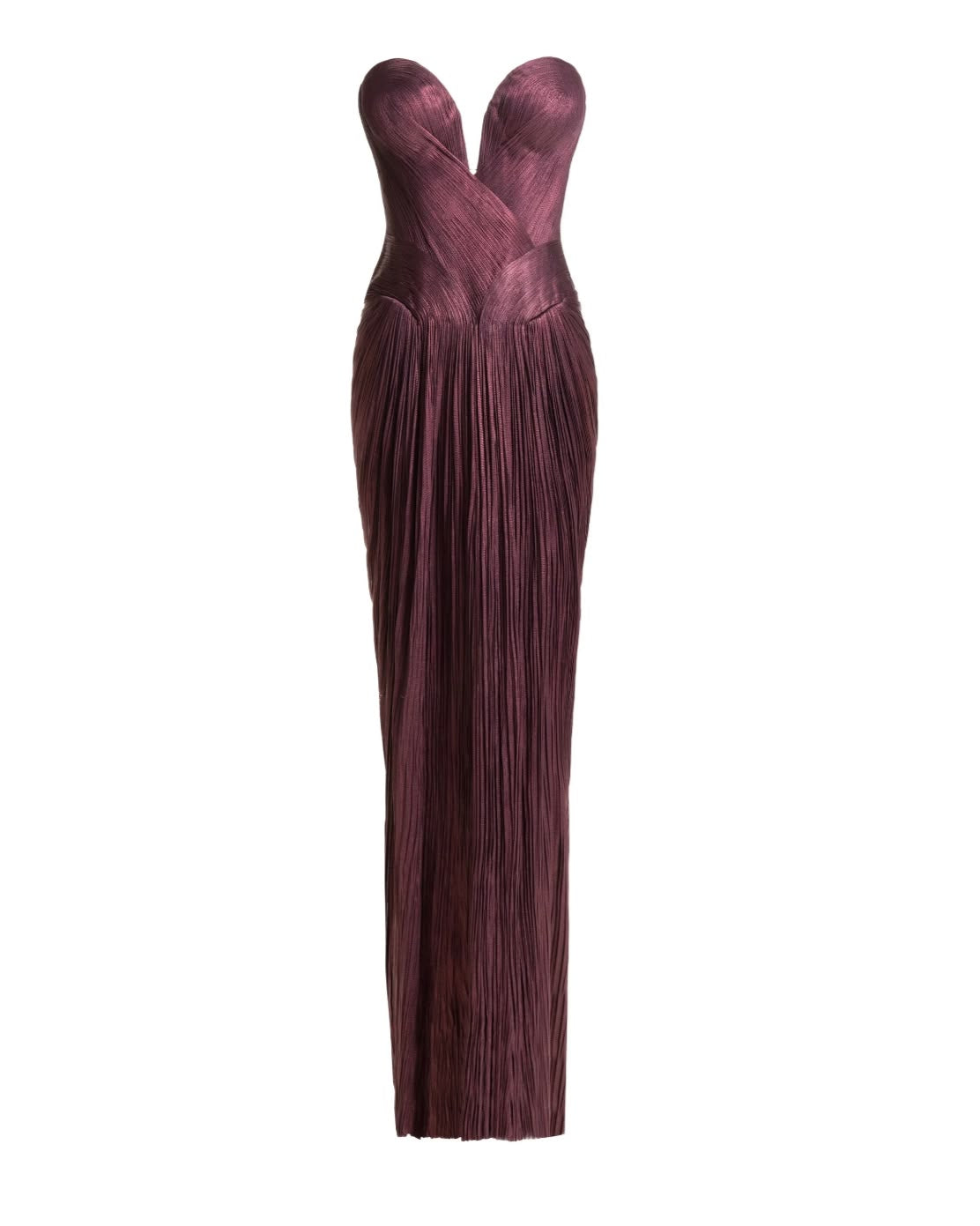 Noor Dress Burgundy