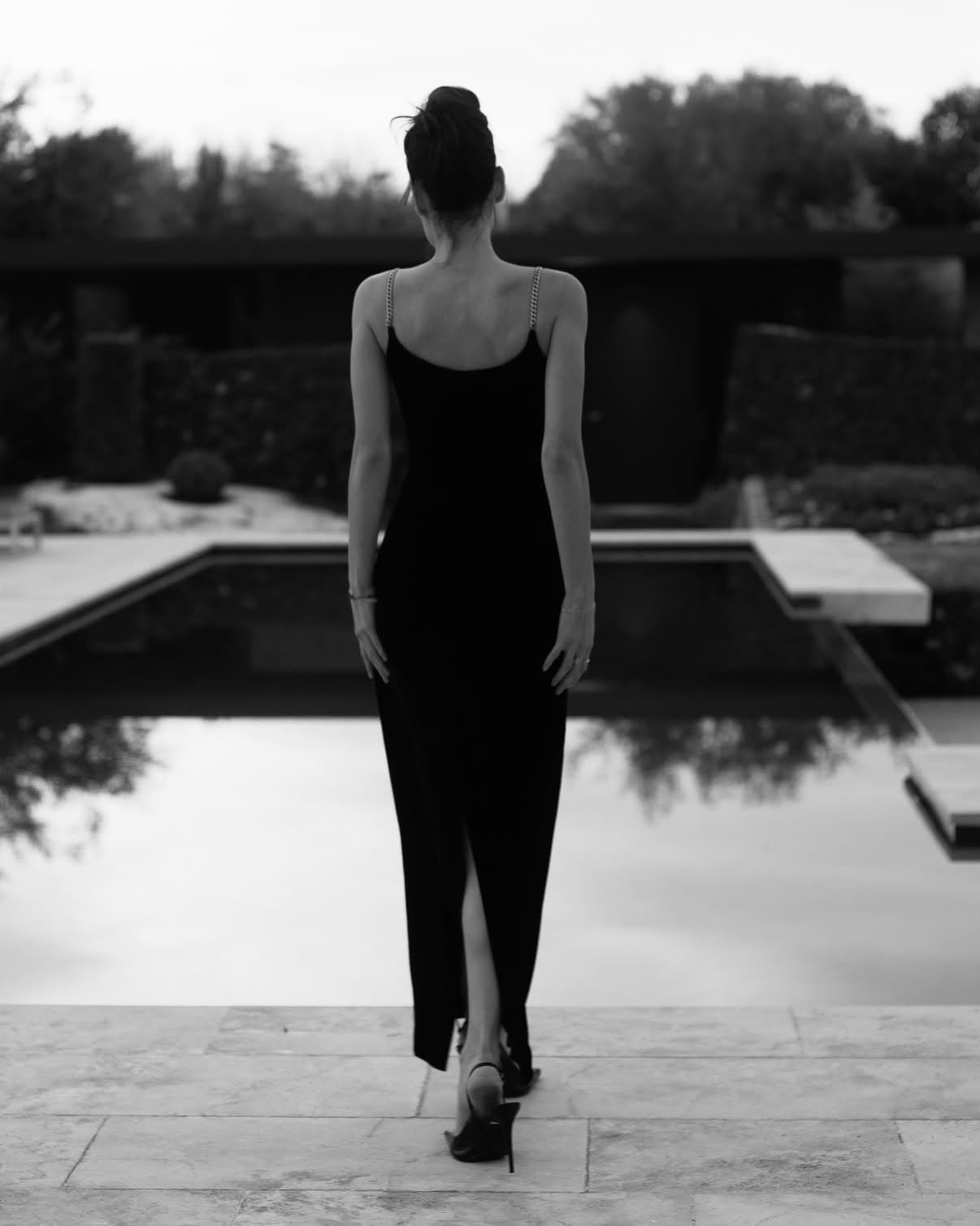 Noir Crystal Dress