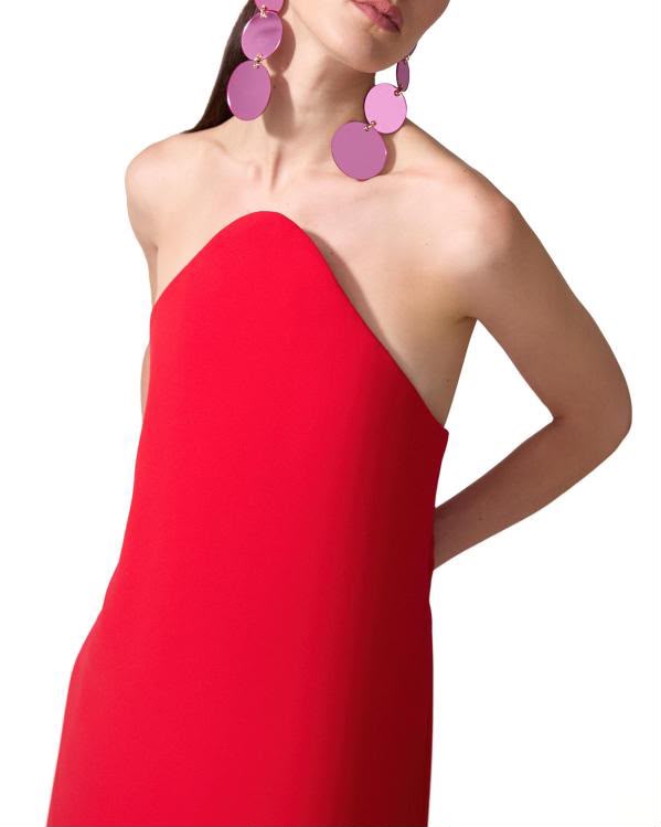Scarlet Cascade Dress