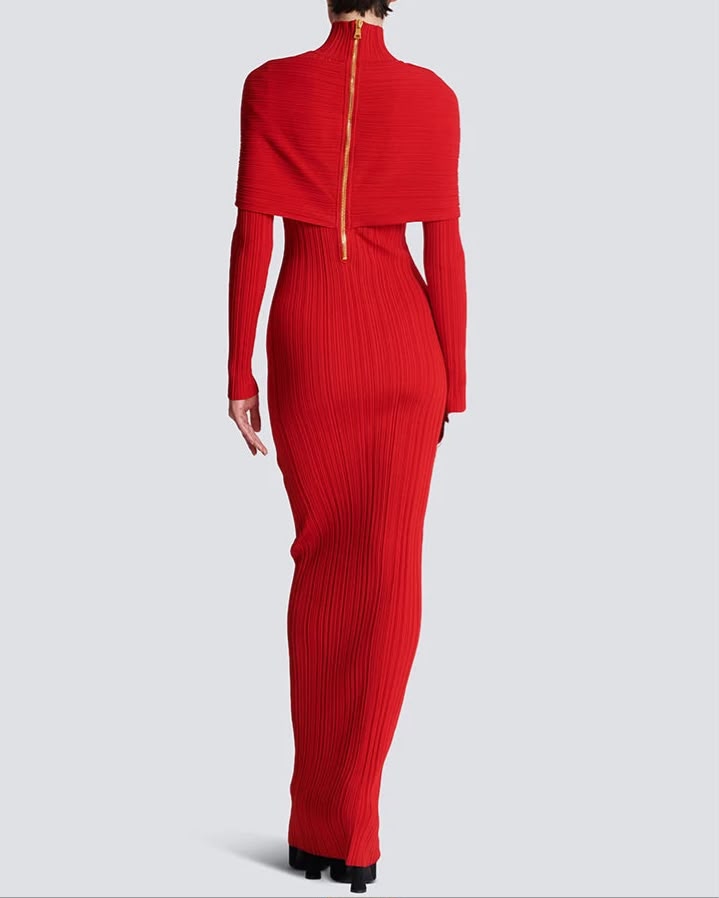 Éclat Rouge Dress
