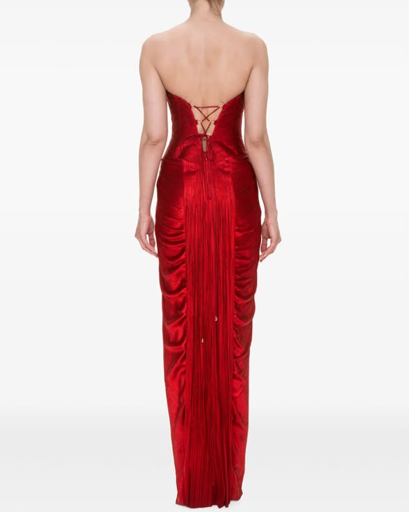 Noor Dress Red
