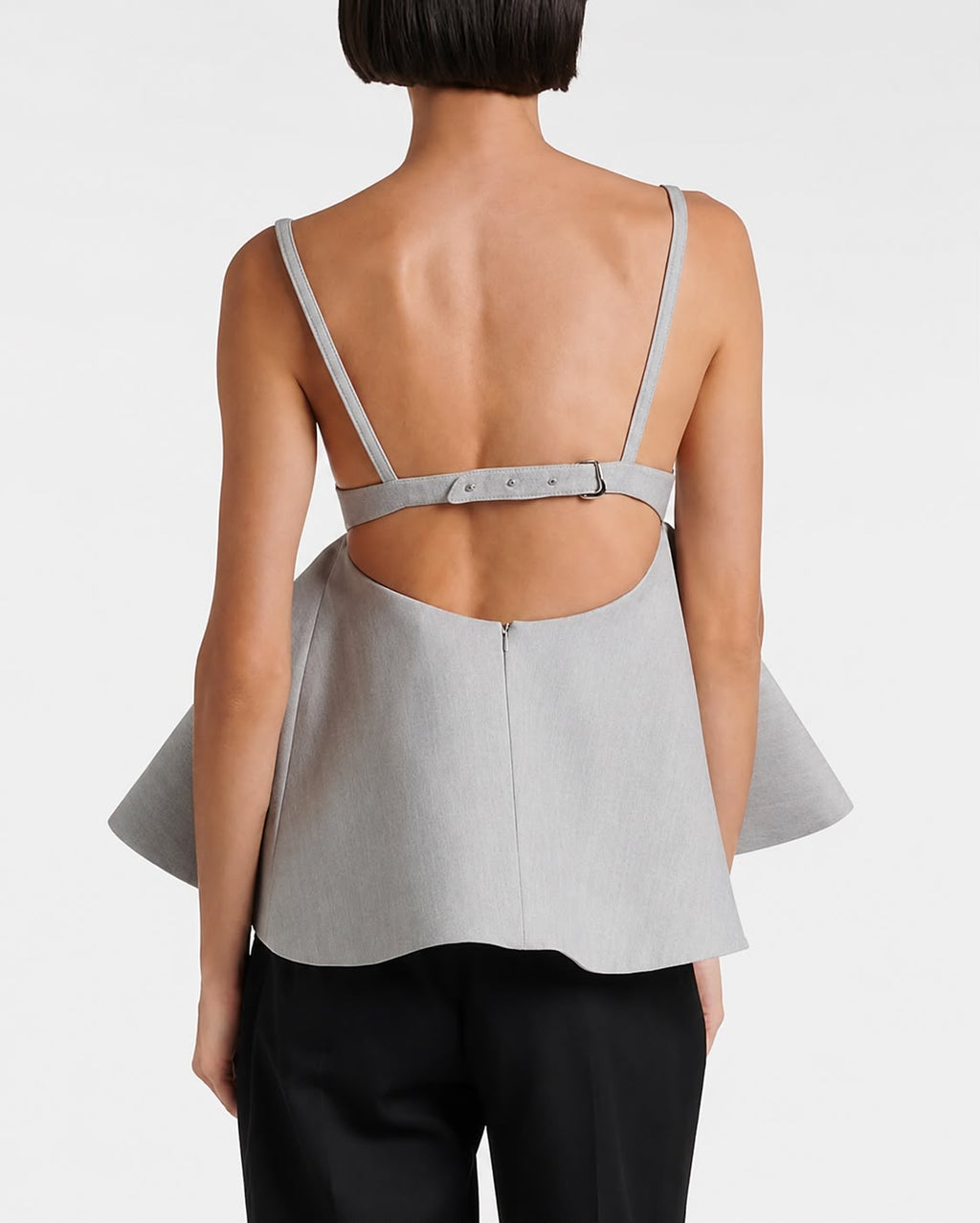 Vela Peplum Top