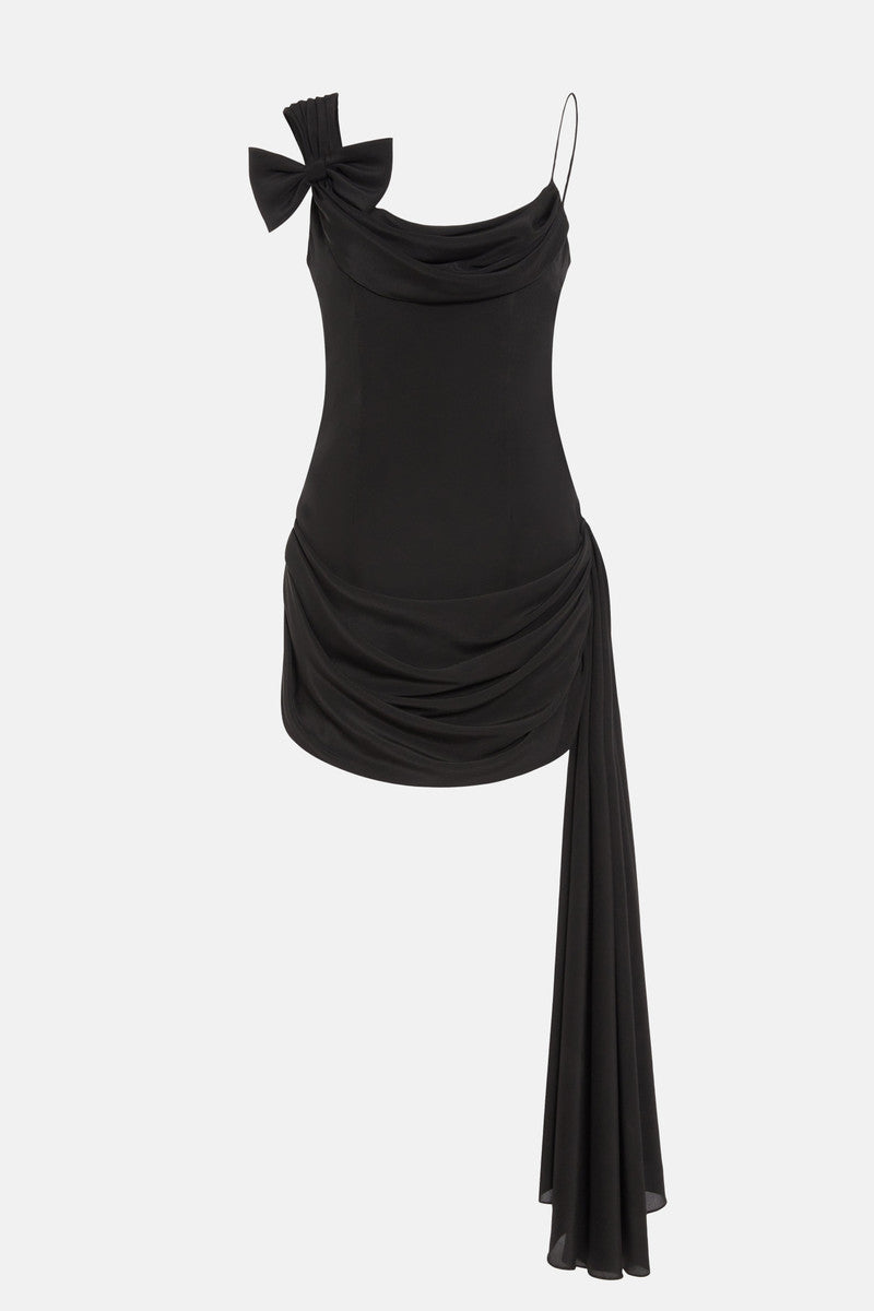 Draped Silk-Twill