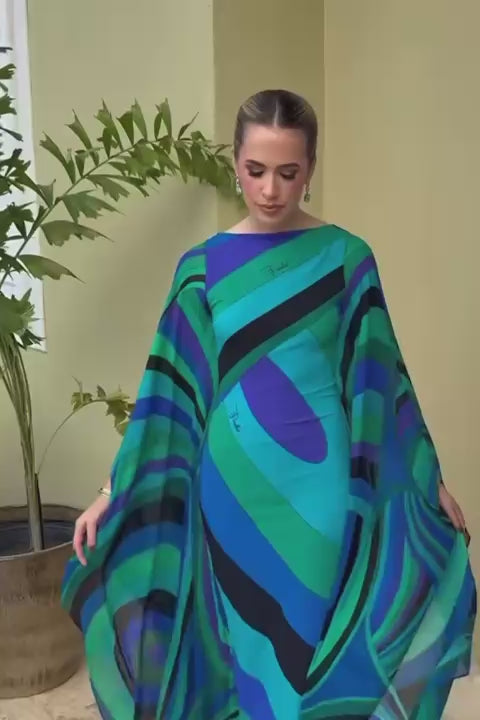 Iride Cape Dress